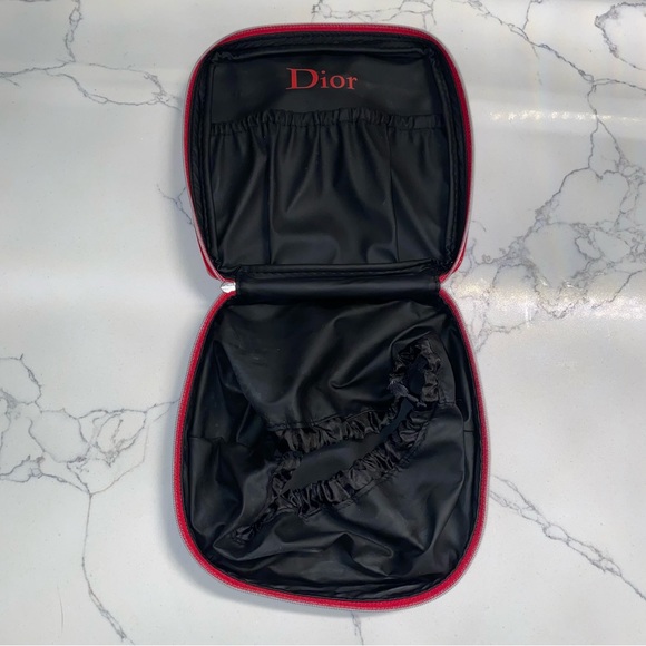 Dior Makeup Bag Red - Picture 3 of 9